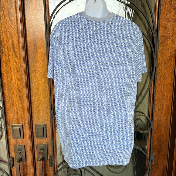 Penguin tshirt size XXL Original Penguin Geometric T-Shirts for Men blue - Picture 2 of 10